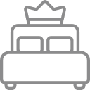 1 King Bed