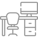 Spacious work desk