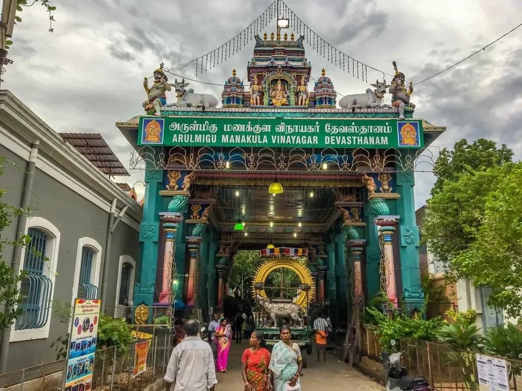 arulmigu manakula vinayagar devasthanam pondicherry